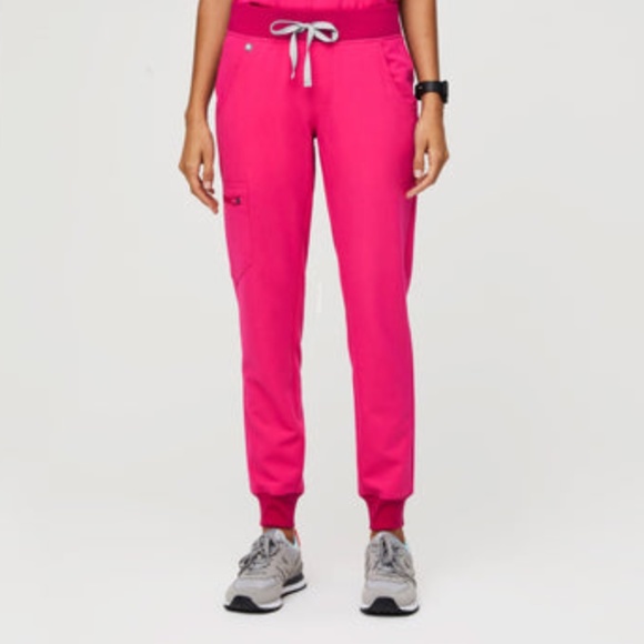 Figs Pants & Jumpsuits Figs Womens Shocking Pink Zamora Joggers